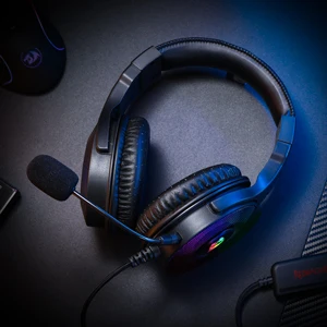 Redragon H350 RGB Wired Dynamic RGB Backlight Dynamic RGB Backlight Gaming Headset 50MM Drivers Over-Ear Headphones