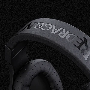 Redragon H350 RGB Wired Dynamic RGB Backlight Dynamic RGB Backlight Gaming Headset 50MM Drivers Over-Ear Headphones