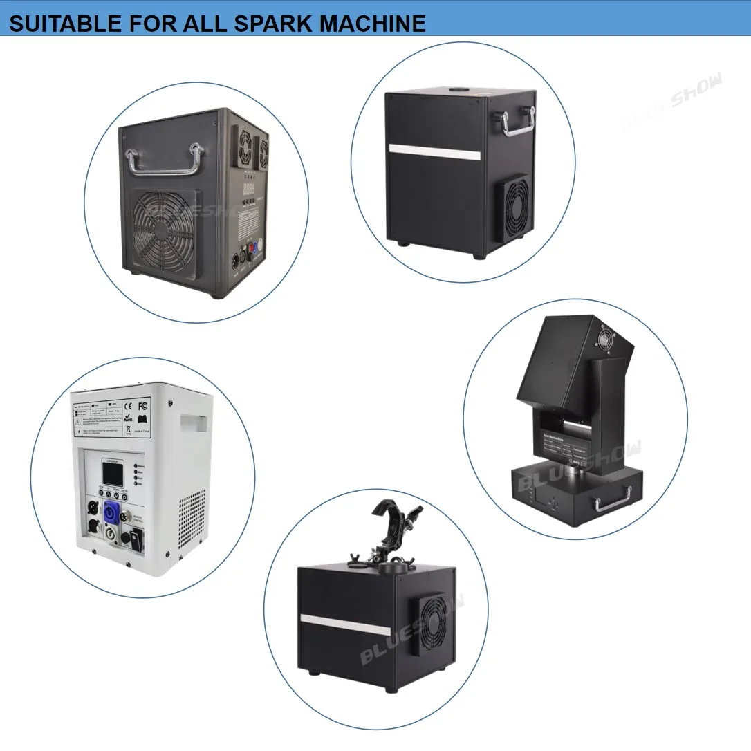 1-200bag Ti Powder 100g Cold Sparkler Machine indoor outdoor Stage Effect Machine 100g/Bag Fountain Sparkular Machine Consumables
