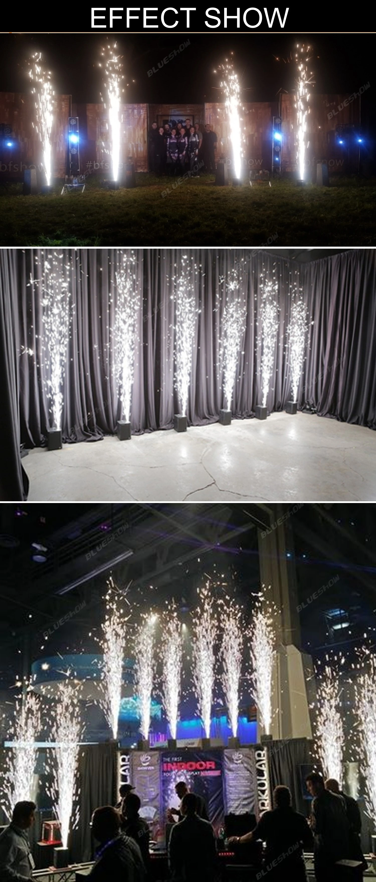 1-200bag Ti Powder 100g Cold Sparkler Machine indoor outdoor Stage Effect Machine 100g/Bag Fountain Sparkular Machine Consumables