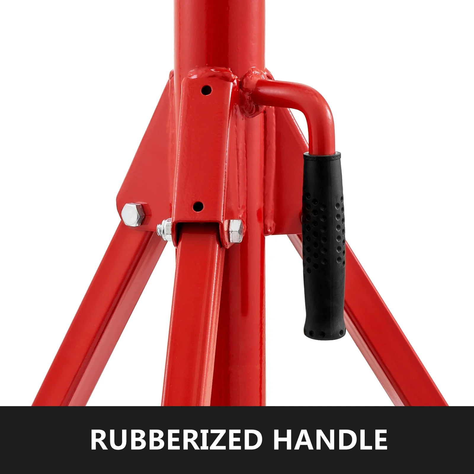 SucceBuy Pipe Holding Stand V-Head 1107A 1107C 1107 w/ 2/4 Ball Transfer Folding Tripod Pipeworking Supporting Clamped Tool