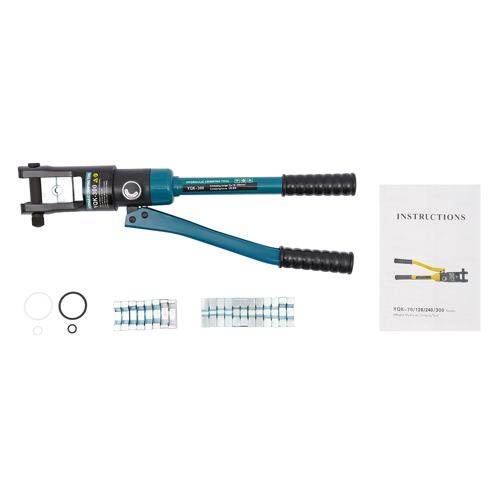 YQK300 Hydraulic Crimping Tool Rope Tonne Wire Balustrade Crimper Blue/Green/Red