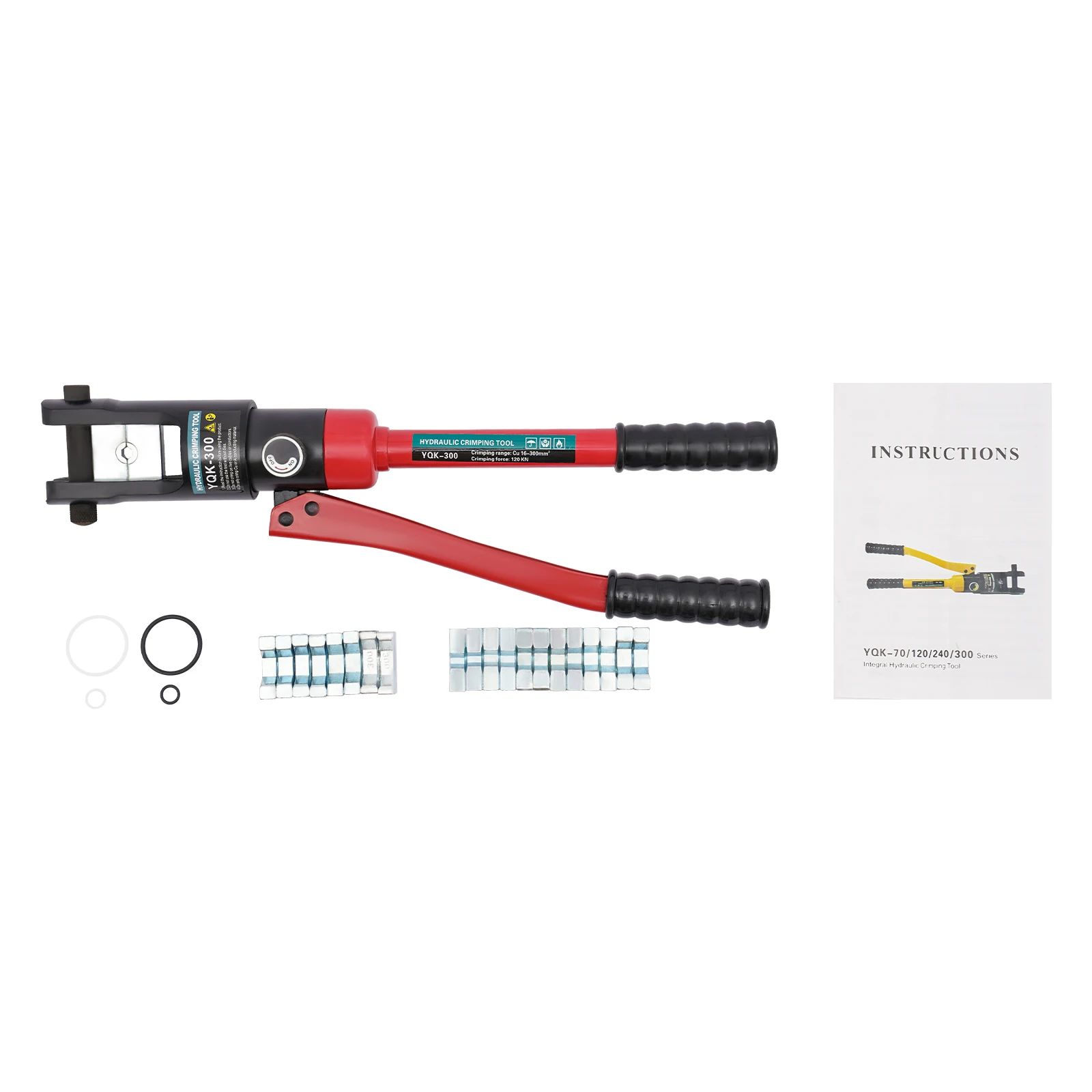 YQK300 Hydraulic Crimping Tool Rope Tonne Wire Balustrade Crimper Blue/Green/Red