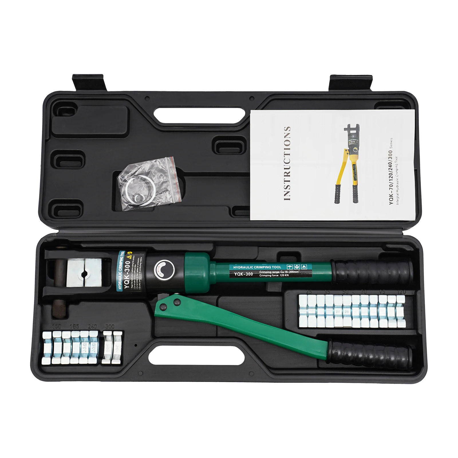 YQK300 Hydraulic Crimping Tool Rope Tonne Wire Balustrade Crimper Blue/Green/Red