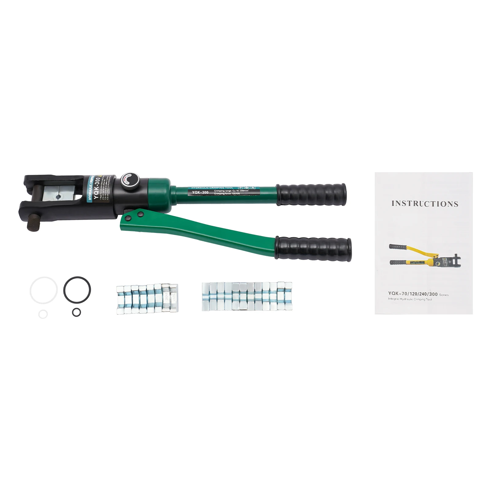 YQK300 Hydraulic Crimping Tool Rope Tonne Wire Balustrade Crimper Blue/Green/Red