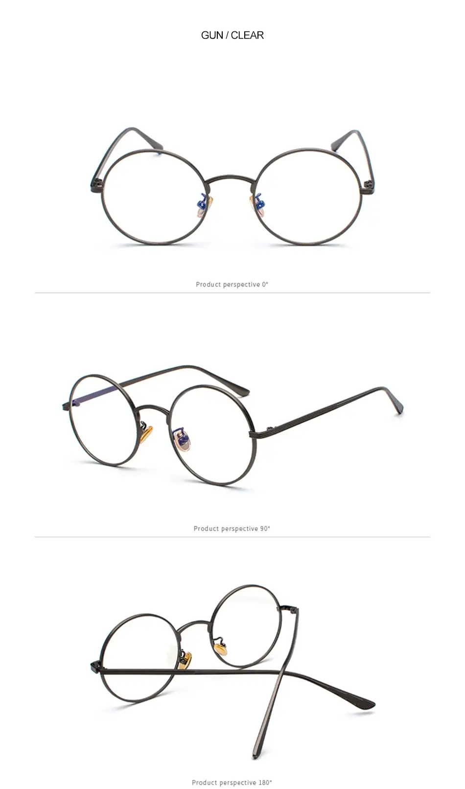 SPLOV Vintage Men Sunglasses Women Retro Punk Style Round Metal Frame Colorful Lens Sun Glasses Fashion Eyewear Gafas Sol Mujer