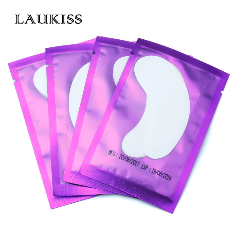 50/500/1000pcs Gel Patches for Eyelashes Building Eyelash Extension Under Eye Pads Lash Stickers Tools Wholesale LAUKISS