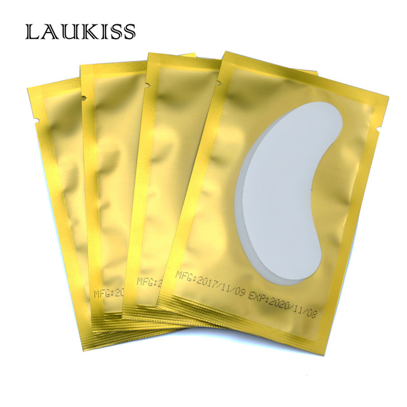 50/500/1000pcs Gel Patches for Eyelashes Building Eyelash Extension Under Eye Pads Lash Stickers Tools Wholesale LAUKISS