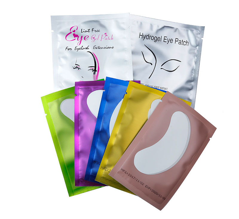 50/500/1000pcs Gel Patches for Eyelashes Building Eyelash Extension Under Eye Pads Lash Stickers Tools Wholesale LAUKISS
