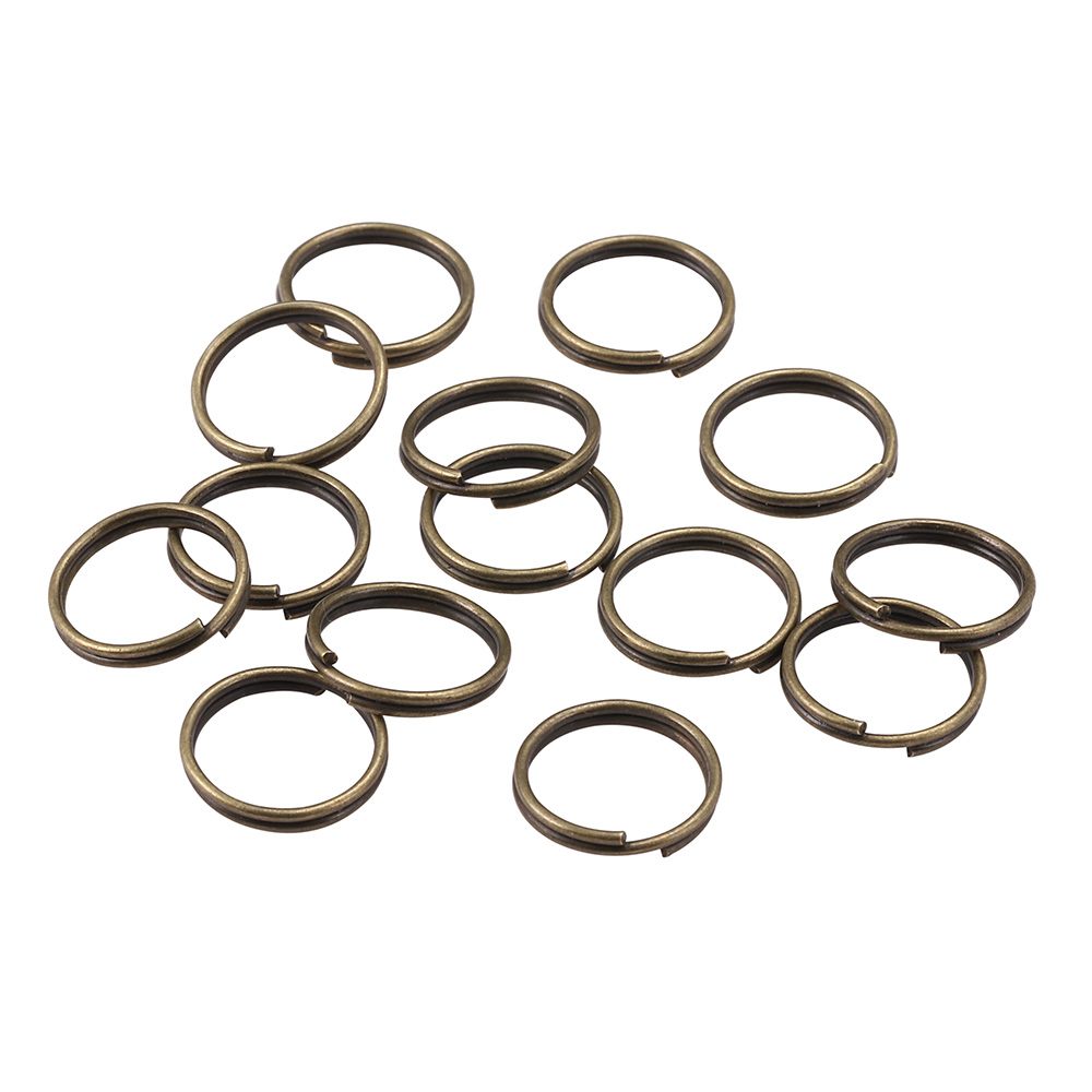 20-200Pcs/bag 4-25mm Open Jump Rings Double Loops Split Rings Connectors For Diy Jewelry Making Findings Accessories Supplies