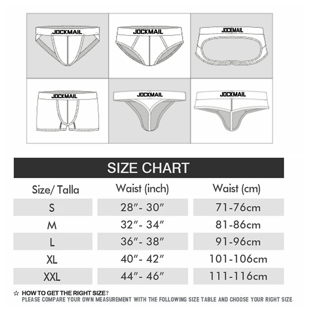 JOCKMAIL Brand Male Panties Breathable Cuecas Boxers Modal Solid Men Underwear U Convex Sexy Underpants Homewear Boxershorts Men