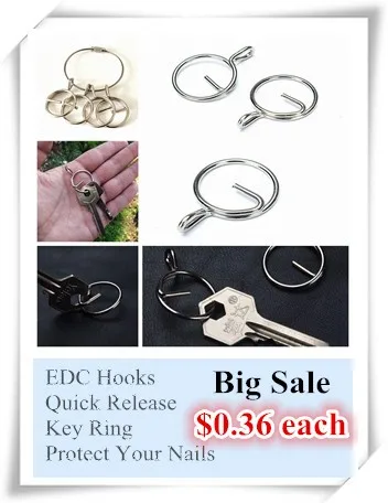 2 PCS Multifunction Key Chain Holder Black Rope Phone Lanyard Key Ring Metal Car Keychain U Disk ID Cards Keyring Men Women M03