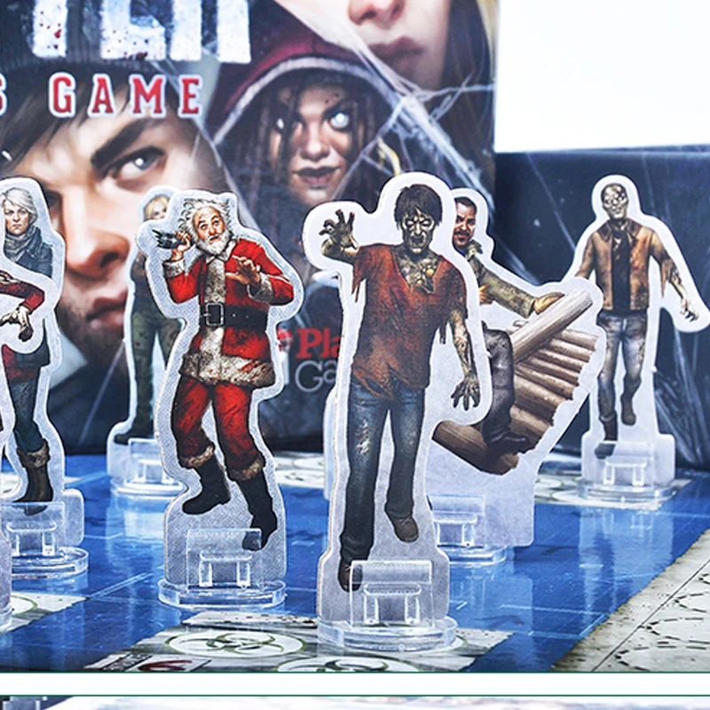 10PCS 20Pieces 50PCS Transparent Plastic Cards Stand Base Unique Transparent Fixed Props for 2mm Paper Holder Board Games Cards