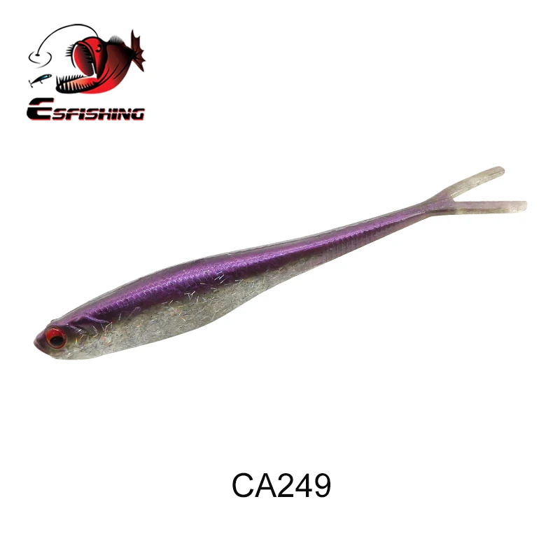 ESFISHING Soft Fishing Lures Real Shad 130mm Pesca Baits Minnow Jigging Lure Isca Artificial Fishing for Pike Trout