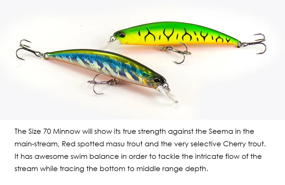 COUNTBASS Sinking Minnow 45mm 60mm 70mm 80mm 95mm Hard Baits Fishing Lures Wobblers Crankbaits Perch Leurre Angler’s Lure