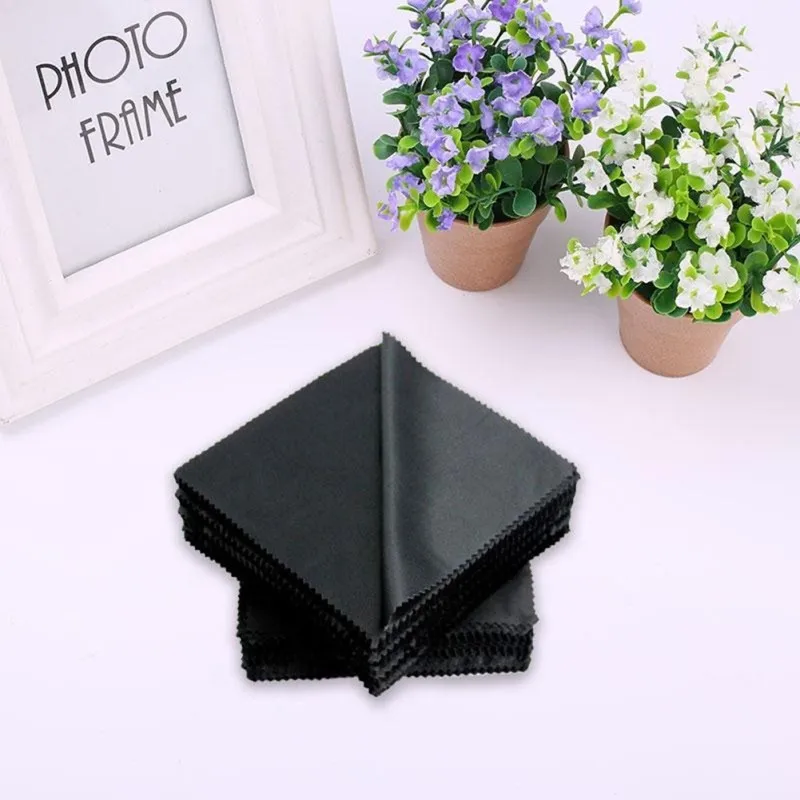 10pcs Glasses Lens Clothes Computer Mobile Phone Screen Cleaning Microfiber Cloth Wipe Eyeglasses Cleaner Eyewear Accessories