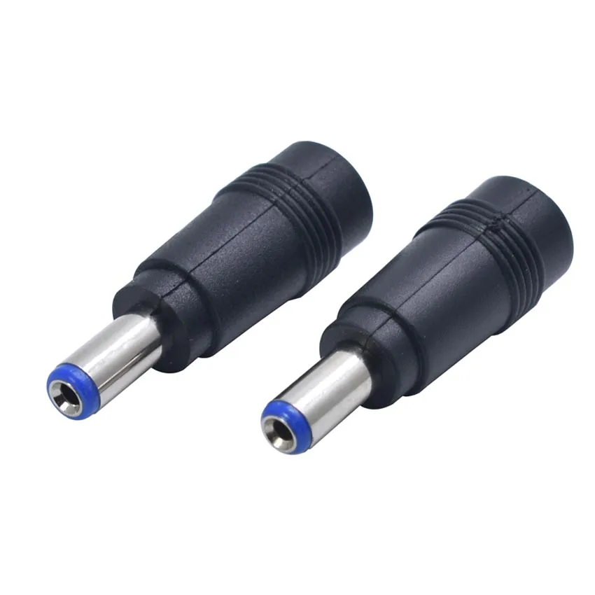 1pcs 5.5*2.5 / 2.1 Mm Female to 5.5*2.1 / 2.5 Mm Male DC Power Connector Adapter Laptop 5.5*2.1 to 5.5*2.5 Charging Converter