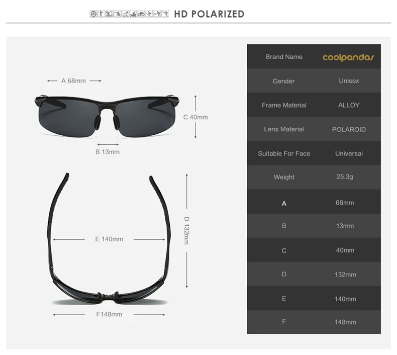 Aluminum Magnesium Men Polarized Sunglasses Aviation Driving Sun Glasses Male Sport Sunglasses lunette soleil homme oculos
