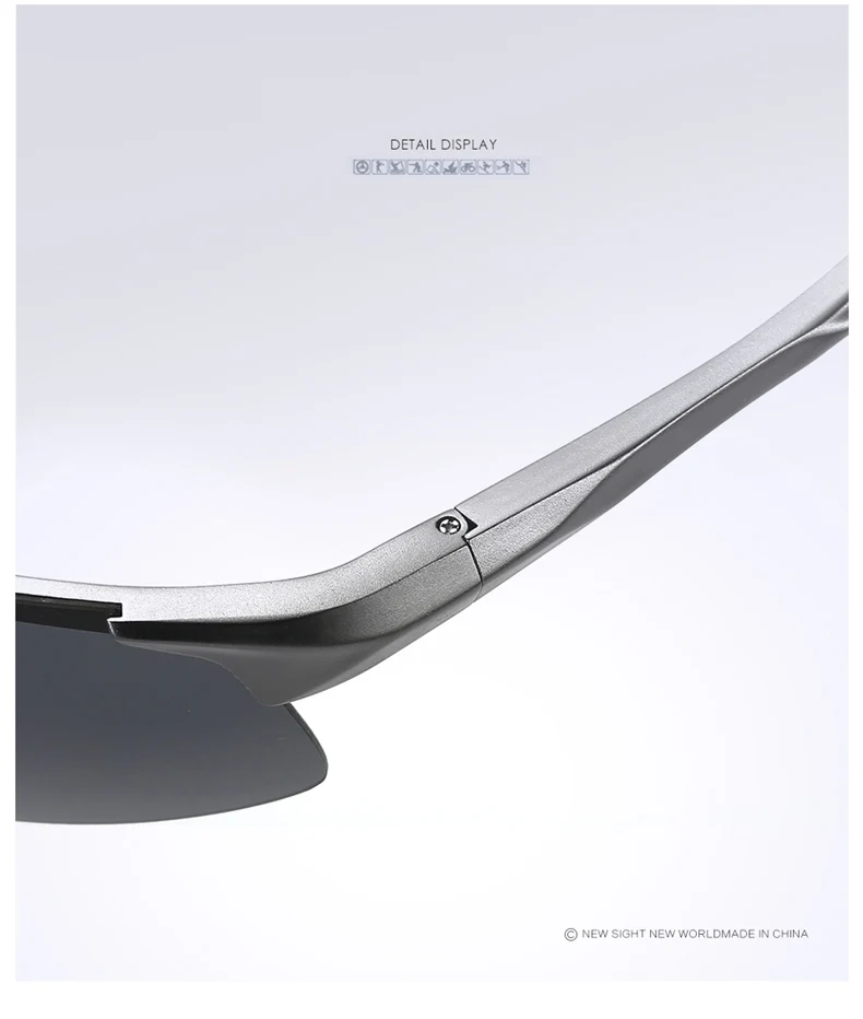 Aluminum Magnesium Men Polarized Sunglasses Aviation Driving Sun Glasses Male Sport Sunglasses lunette soleil homme oculos