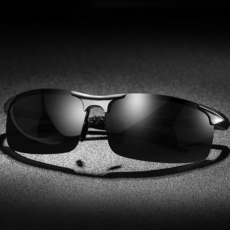 Aluminum Magnesium Men Polarized Sunglasses Aviation Driving Sun Glasses Male Sport Sunglasses lunette soleil homme oculos