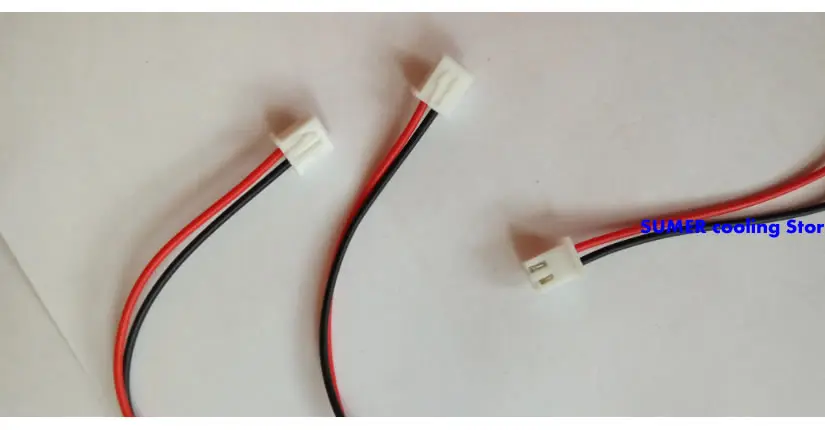 ARSYLID Conversion Cable 4pin 3pin to 2 Pin 2.5mm Adapter Fan for VGA Cooling Fan Power Supply Mini 2pin