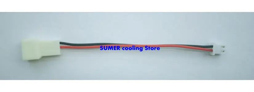 ARSYLID Conversion Cable 4pin 3pin to 2 Pin 2.5mm Adapter Fan for VGA Cooling Fan Power Supply Mini 2pin