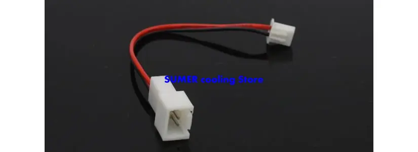 ARSYLID Conversion Cable 4pin 3pin to 2 Pin 2.5mm Adapter Fan for VGA Cooling Fan Power Supply Mini 2pin