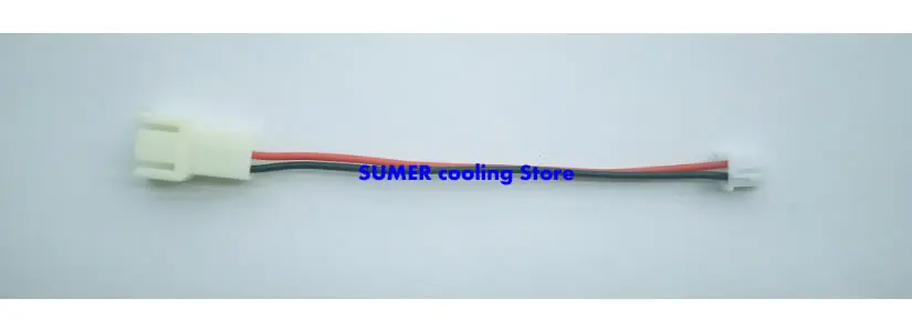 ARSYLID Conversion Cable 4pin 3pin to 2 Pin 2.5mm Adapter Fan for VGA Cooling Fan Power Supply Mini 2pin