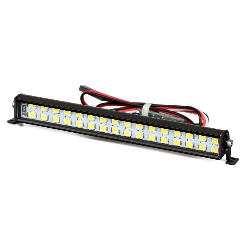 INJORA Bright Light Bar 17/52/102/147mm for 1/10 RC Crawler Car Axial SCX10 90046 TRX-4 TAMIYA CC01 D90 Redcat