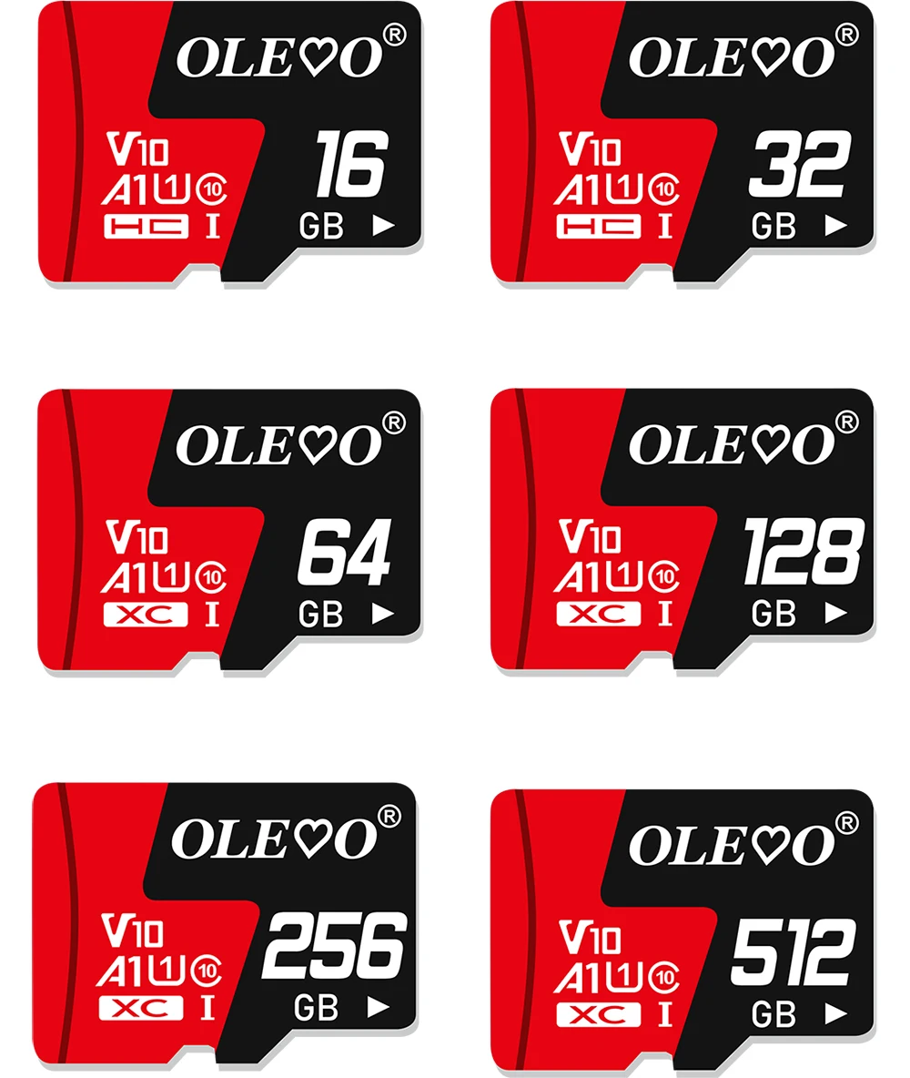 Class10 Memory Card C10 UHS-I TF/SD Cards Trans Flash SD 64GB 128GB EVO+ Mini SD Card 32G Grade A1