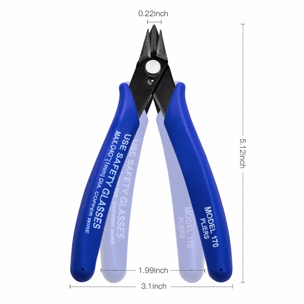PLATO 170 Wishful Clamp DIY Electronic Diagonal Pliers Side Cutting Nippers Wire Cutter 3D Printer Parts