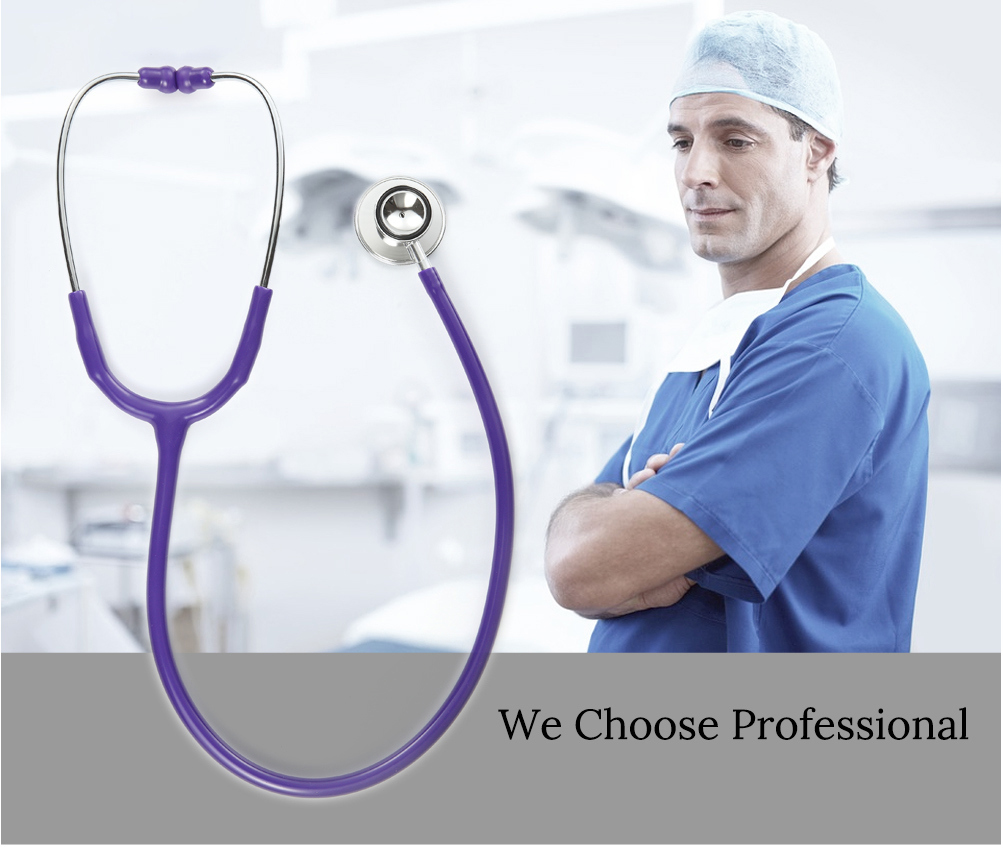 Deluxe Dual Head Medical Stethoscope Doctor Cardiology Stethoscope Professional Doctor Stethoscope Medical Devices for Nurse Vet