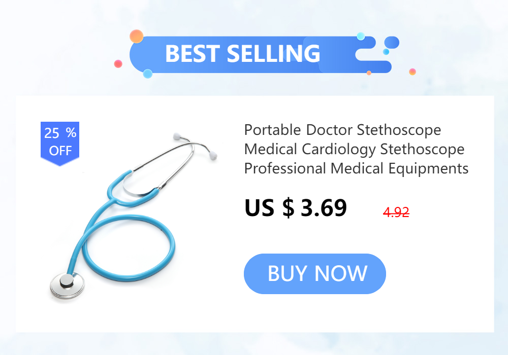 Deluxe Dual Head Medical Stethoscope Doctor Cardiology Stethoscope Professional Doctor Stethoscope Medical Devices for Nurse Vet