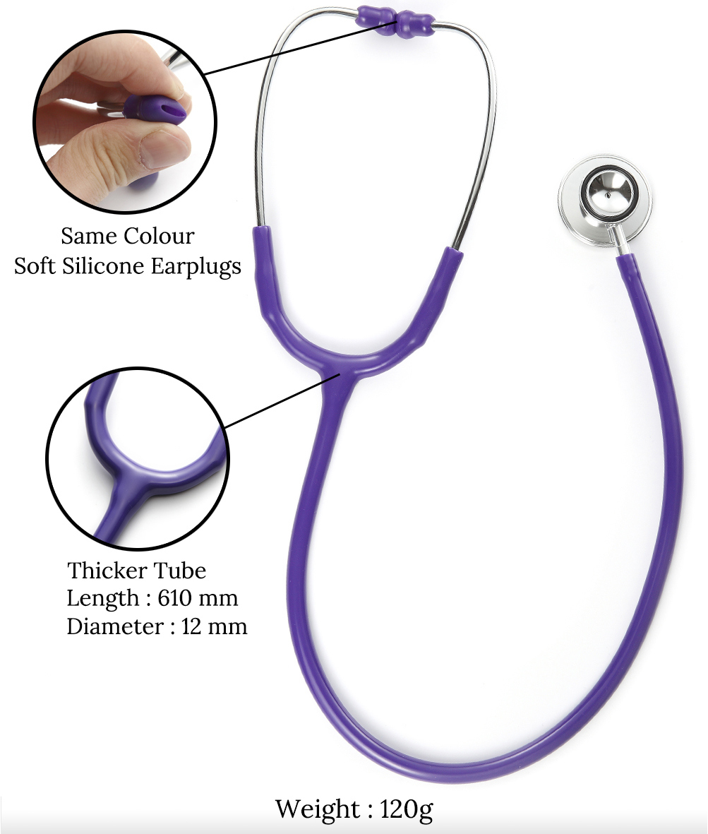 Deluxe Dual Head Medical Stethoscope Doctor Cardiology Stethoscope Professional Doctor Stethoscope Medical Devices for Nurse Vet