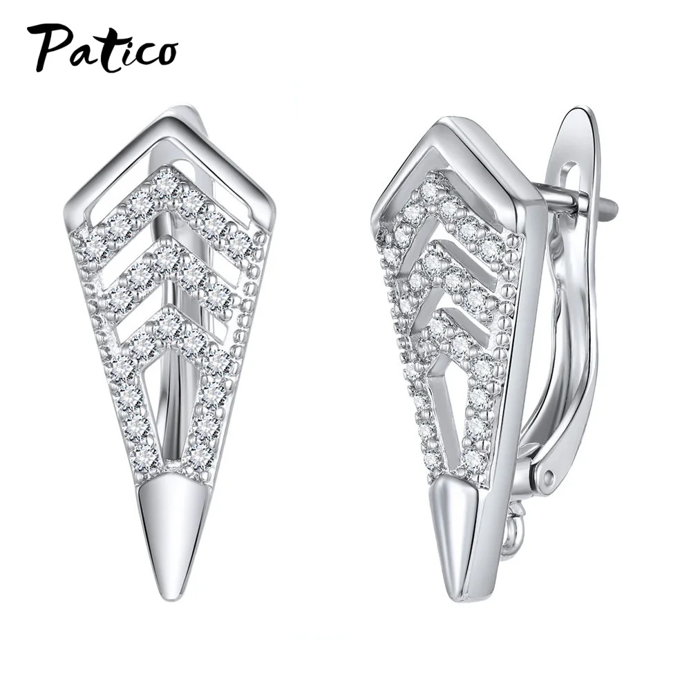 Wholesale 925 Sterling Silver Hook Earring DIY Accessories Crystal AAA Cubic Zirconia Handmade Earrings Jewelry Making Findings