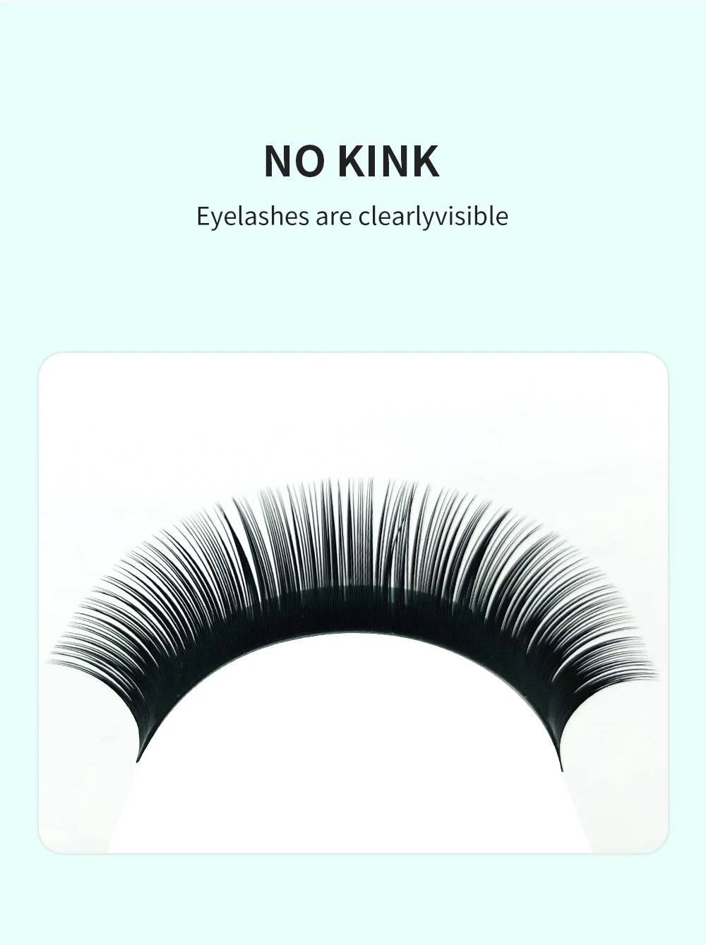 NATUHANA Personal False Eyelashes, Natural PBT Eyelash Extension, Synthetic Eyelashes, Cosmetic Supplies, B, C,D, Curl Eyelashes