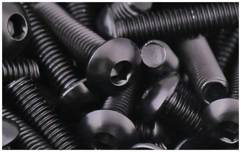 M3 M4 M5 5mm 6mm 8mm 10mm 12mm to 30mm Black 304 Stainless Steel SS DIN7380 Bolt Hex Hexagon Socket Pan Round Button Head Screw