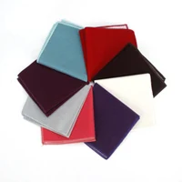 HUISHI Slim Fashion Knitted Ties for Men 5.5 cm Solid Black White Gray Blue Burgundy Knitted Tie