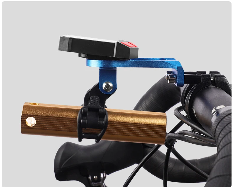 Bicycle Computer Camera Holder Aluminum Alloy Bike Handlebar Mount Equipment Mountain Road Cycling Bracket for Garmin RR7322