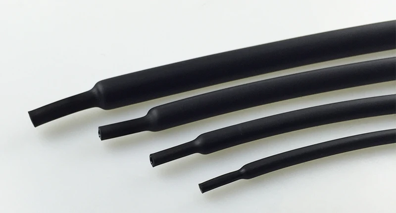 4/6/8/12/16/18/20/24/32/40/52MM 4:1 ratio Heat Shrink Tube with Glue Dual Wall Adhesive Tubing Sleeve Wrap Wire Cable kit