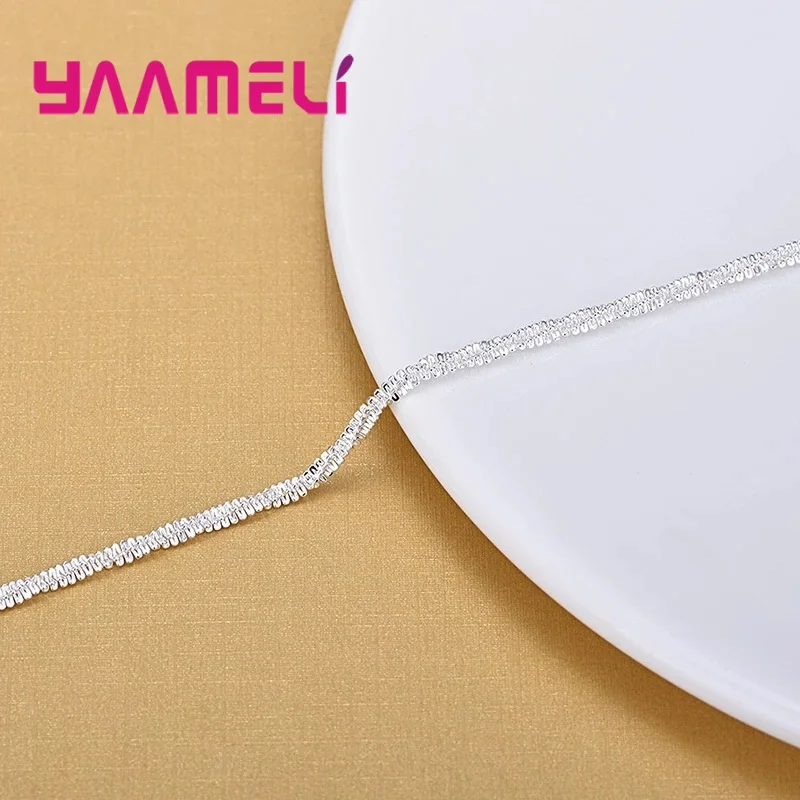 Trendy Women Foot Chains Adjustable Mujer Charm 925 Sterling Silver Anklets Bohemia Jewelry Summer Holiday Design