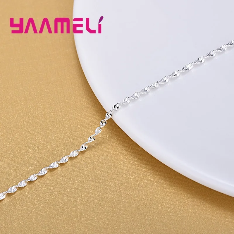 Trendy Women Foot Chains Adjustable Mujer Charm 925 Sterling Silver Anklets Bohemia Jewelry Summer Holiday Design
