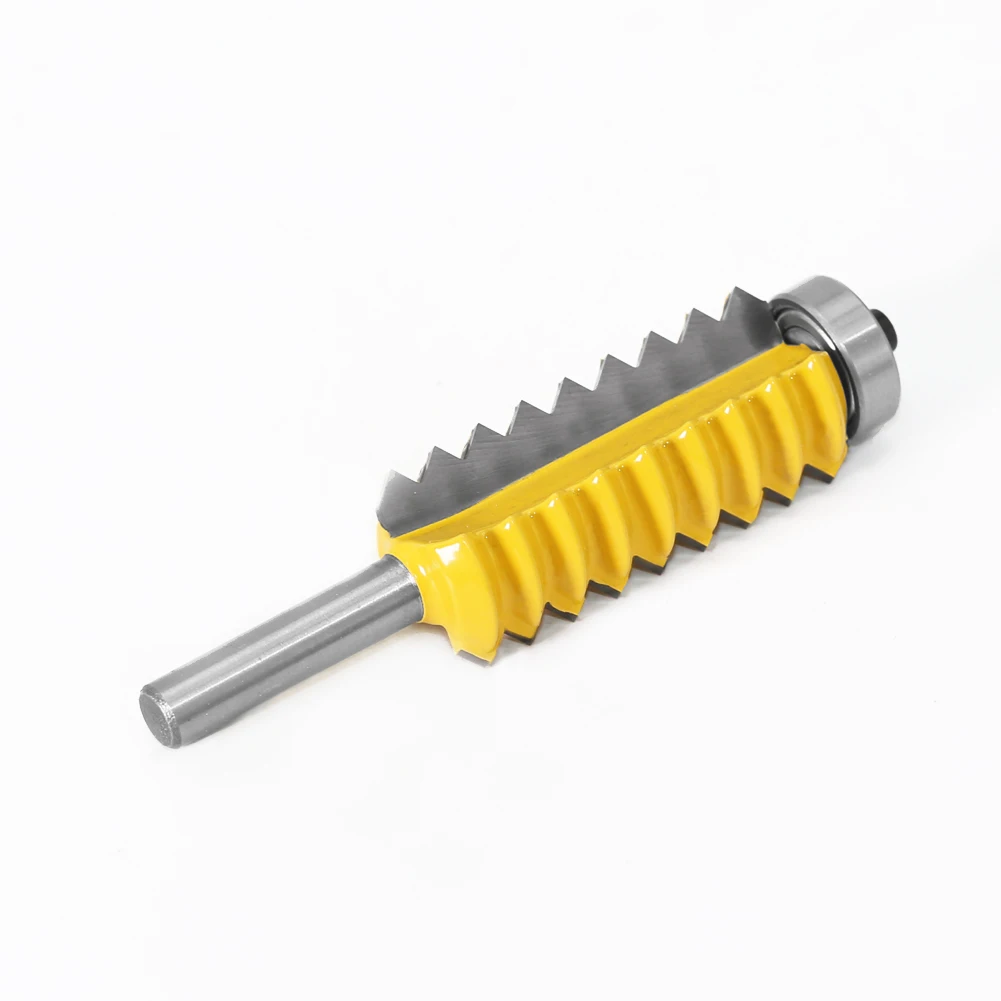8mm Shank Raised panel"V"joint Bits Finger Joint Glue Milling Cutter for Wood Tenon Woodwork Cone Tenon Milling Tenoning Machine
