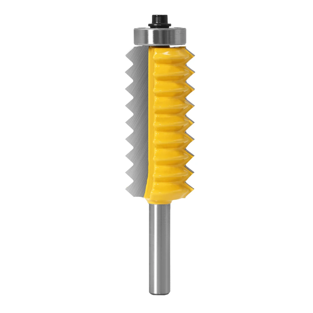 8mm Shank Raised panel"V"joint Bits Finger Joint Glue Milling Cutter for Wood Tenon Woodwork Cone Tenon Milling Tenoning Machine
