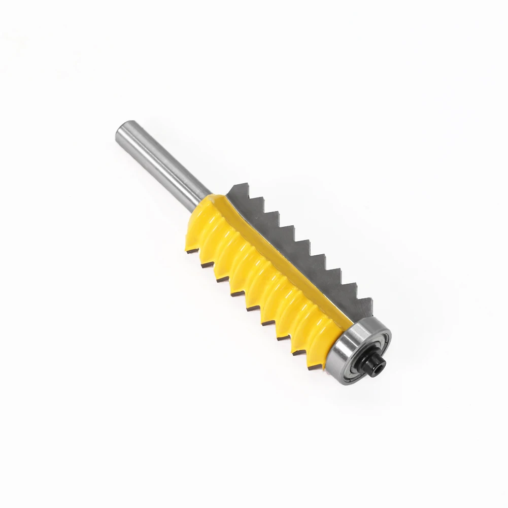 8mm Shank Raised panel"V"joint Bits Finger Joint Glue Milling Cutter for Wood Tenon Woodwork Cone Tenon Milling Tenoning Machine