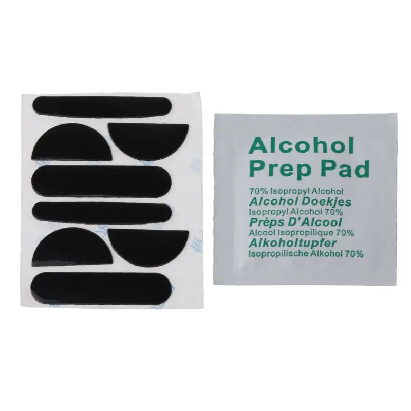 2 Sets 0.6mm Black Mouse Feet Mouse Skates Mouse Stickers Pad for Logitech MX Master 3 Mouse