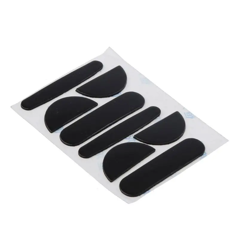 2 Sets 0.6mm Black Mouse Feet Mouse Skates Mouse Stickers Pad for Logitech MX Master 3 Mouse