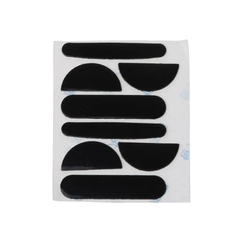 2 Sets 0.6mm Black Mouse Feet Mouse Skates Mouse Stickers Pad for Logitech MX Master 3 Mouse
