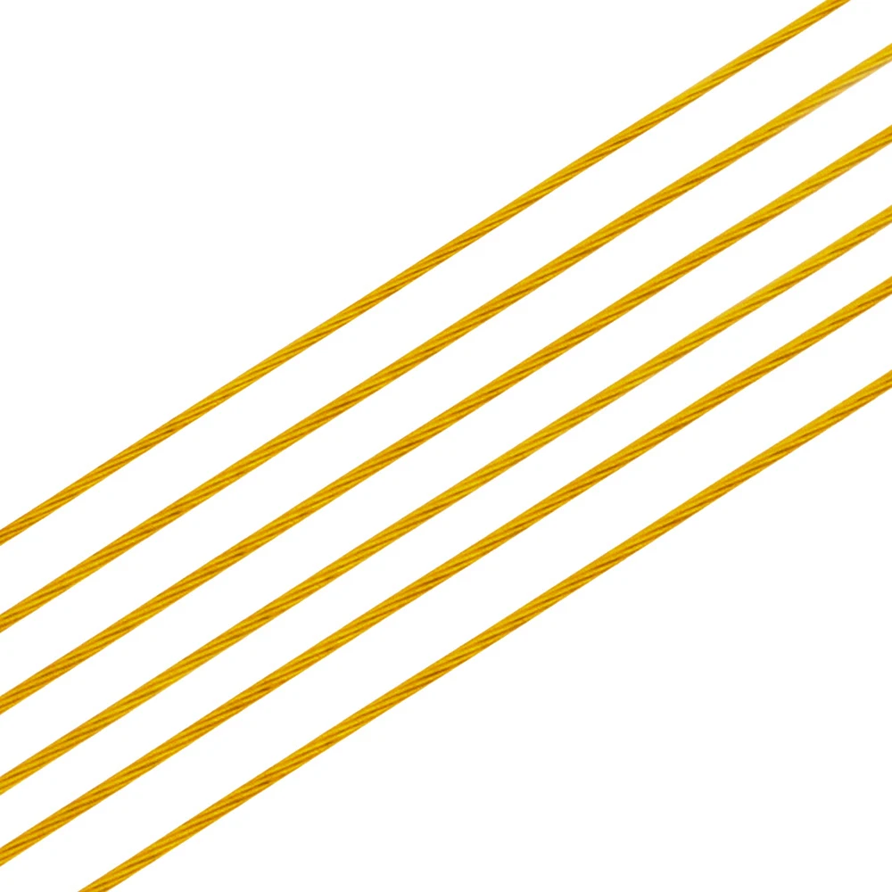 Louleur High Quality Resistant Strong Line Stainless Steel Wire Tiger Tail Beading Wire For Jewelry Making Finding Wholesale