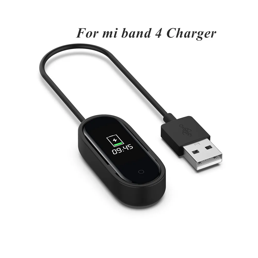 Chargers For Xiaomi Mi Band 4 3 Replacement Cord USB Charging For Mi Band 4 Smart Wristband Accessorice Mi band 2 Charging Cable